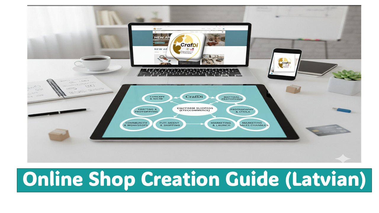 Online Shop Creation Guide (Latvian)